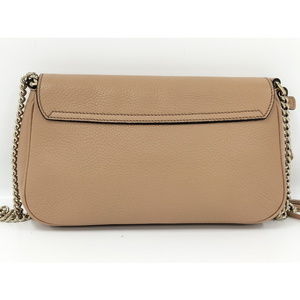 Gucci Chain Leather Tan Soho Shoulder Bag